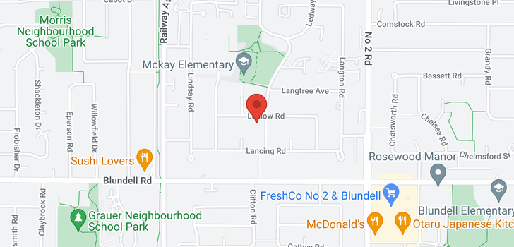 map of 5420 LUDLOW ROAD